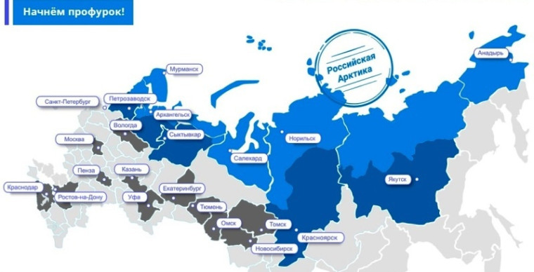 Профориентационный урок «Билет в Арктику».